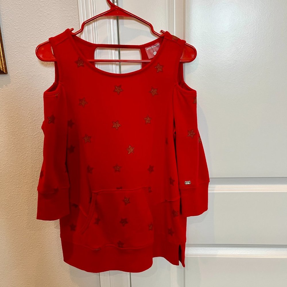 Tommy Hilfiger Cold Shoulder Sweatshirt Size S/P